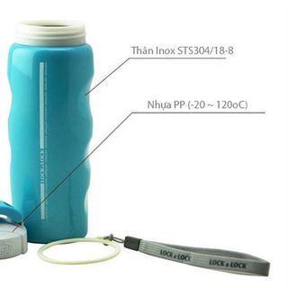 Bình nước bằng thép không gỉ Lock Lock 500ml LHC-213