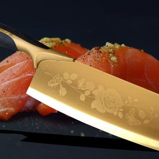 Bộ dao 5 món sắc vàng cao cấp