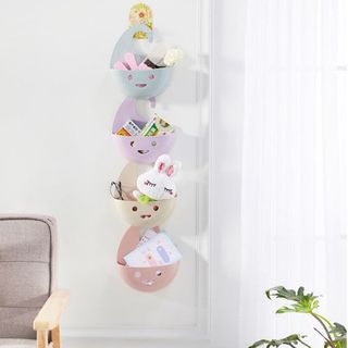 Bộ 4 giỏ treo đựng đồ hình mặt cười