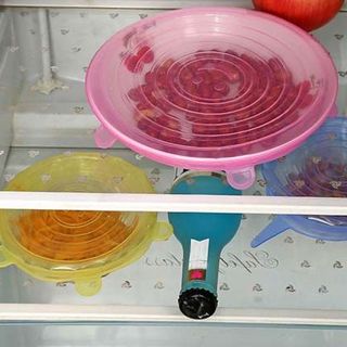 Bộ 6 miếng màng bọc thực phẩm silicon co giãn