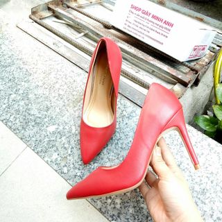 GIÀY CAO GÓT ĐỎ LÌ 9P