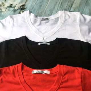 áo thun fom rộng cổ Tim