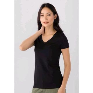 áo thun fom rộng cổ Tim