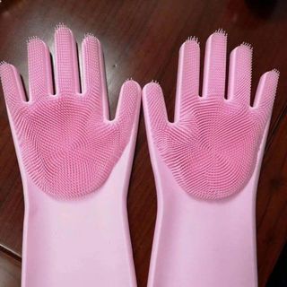 Găng tay rửa bát silicon thần thánh