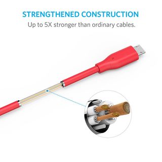 Cáp Micro USB Anker PowerLine - Dài 18m - A8133