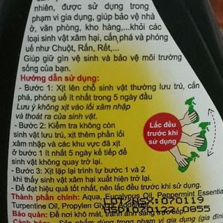 Xịt chuột asa 350ml