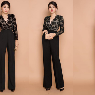 Jum ren tay dài ống suông xinh xắn - SJ743
