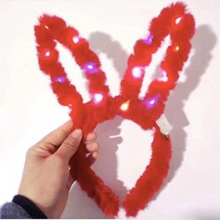 Băng đô bờm cài tóc tai thỏ xịn