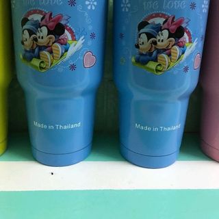 Hàng có sẵn Ly giữ nhiệt Thái Lan 900ml Bao da 2 ống hút cọ rửa