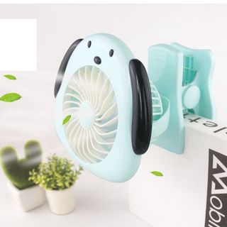 Quạt kẹp bàn hình thú tích điện sạc cổng usb