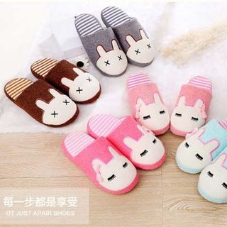 Dép bông đi trong nhà hình thỏ xinh xắn
