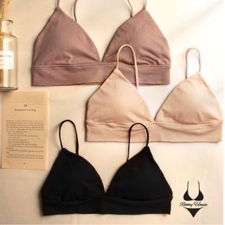 Áo bralette trơn 3 màu