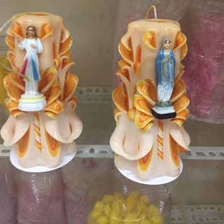 Nến thờ nghệ thuật - Thiên Chúa