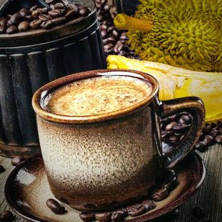 Cà phê sầu riêng - Rockcafe Durian White coffee - Hộp 20 gói x 20g
