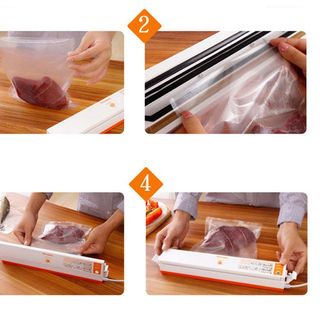 Đóng gói thực phẩm với máy hàn miệng túi tự động tiện dụng