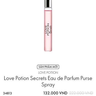 Nước hoa nữ bỏ túi Love Potion Secrets Eau de Parfum Purse Spray giá sỉ