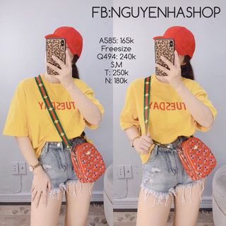 ÁO THUN OVERSIZE IN THỨ