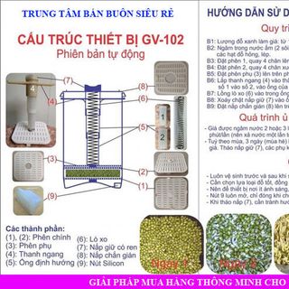 MÁY LÀM GIÁ ĐỖ TẠI NHÀ GV-102 PHIÊN BẢN TỰ ĐỘNG