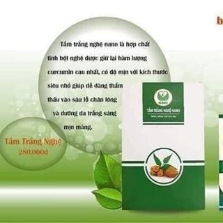 TẮM TRẮNG NGHỆ NANO