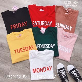 ÁO THUN OVERSIZE IN THỨ