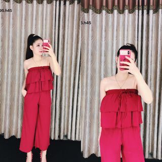 Bộ nhúng tần áo bèo 1quần nude