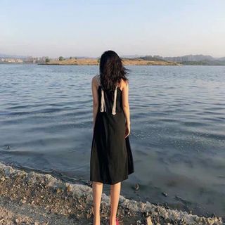 Váy 2 dây phối ren siêu đẹp
