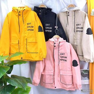 áo khoác kaki nam nữ ảnh thật