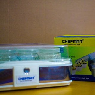Máy làm sữa chua Chefman 12 cốc thủy tinh