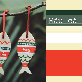 ĐỘC QUYỀN CÁ GỖ MÓC KHOÁ HANDMADE ĐỘC ĐÁO