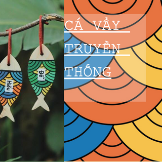 ĐỘC QUYỀN CÁ GỖ MÓC KHOÁ HANDMADE ĐỘC ĐÁO
