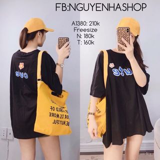 ÁO THUN OVERSIZE CUTE