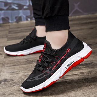 Giày Sneaker Nam Vải Lưới Thoáng Khí Năng Động D2566