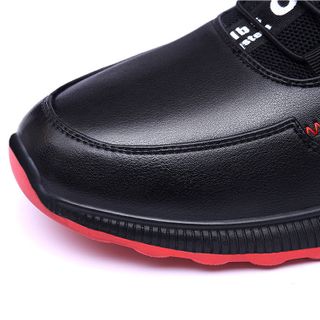 Giày Nam Sneaker Phối Da Năng Động D2569