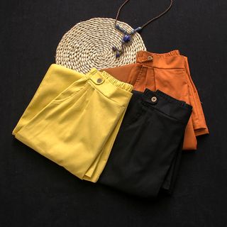 Quần nữ ống rộng chất liệu đũi cao cấpđiểm nhấn 2 bên eotạo chân dài thêm 126