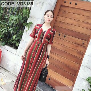 Đầm thun sọc