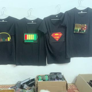 ÁO THUN LED PHÁT SÁNG