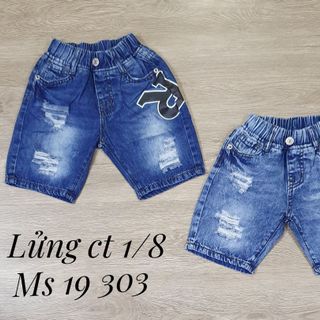 chào lô jean lửng bé trai dòng hàng cao cấp cho bé   jean may wash rách in nhám rất đẹp     SIZE NHÍ 1-8    HÀNG CÓ SẴN BAO ĐẸP Msmt giá sỉ