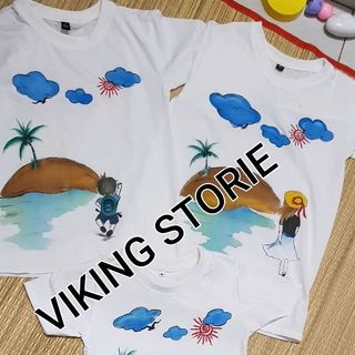Áo thun coton 4 chiều em bé