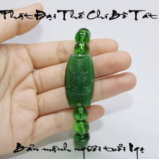 Vòng tay Phật bản mệnh 12 con giáp - xanh