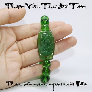 Vòng tay Phật bản mệnh 12 con giáp - xanh