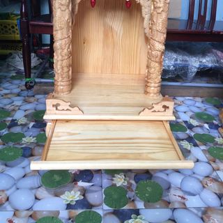 Bàn thờ thần tài GỖ THÔNG MỸ