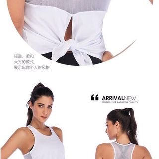 Áo tập tank xẻ