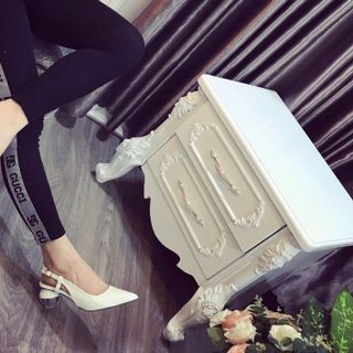 Giày gót bầu sang chảnh