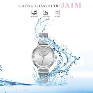 Đồng hồ sỉ dây nam châm Julius Hàn Quốc Ja-1143A