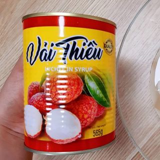 VẢI THIỀU NƯỚC ĐƯỜNG ĐÓNG HỘP 565g