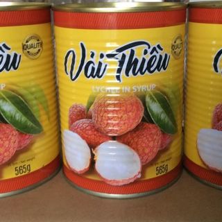 VẢI THIỀU NƯỚC ĐƯỜNG ĐÓNG HỘP 565g