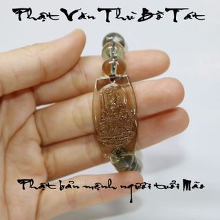 Vòng tay Phật bản mệnh 12 con giáp - nâu