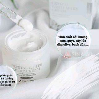 kem dưỡng trắng da 3w clinic