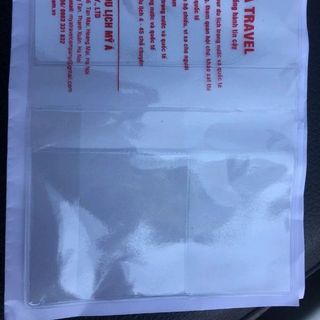 vỏ hộ chiếu nhựa trong pvc