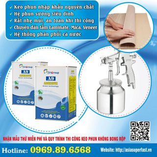 KEO PHUN SIÊU DÍNH- HỆ DÁN TẤM VENEER CHUYÊN DỤNG